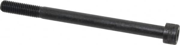 Holo-Krome - M10x1.50 Metric Coarse Hex Socket Drive, Socket Cap Screw - Grade 12.9 Alloy Steel, Black Oxide Finish, Partially Threaded, 130mm Length Under Head - Makers Industrial Supply