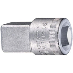 Socket Adapters & Universal Joints; Adapter Type: Convertor; Male Size: 3/4; Female Size: 1/2; Male Drive Style: Square; Overall Length (Inch): 1-3/4 in; Female Drive Style: Square; Finish: Chrome-Plated; Material: Steel