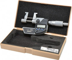 Mitutoyo - 1 to 2" Range, 0.00005" Resolution, Electronic Inside & Tubular Micrometer - Makers Industrial Supply