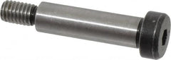 Holo-Krome - 1/2" Shoulder Diam x 1-3/4" Shoulder Length, 3/8-16 UNRC, Hex Socket Shoulder Screw - 8 Alloy Steel, Uncoated, 0.729 to 3/4" Head Diam - Makers Industrial Supply