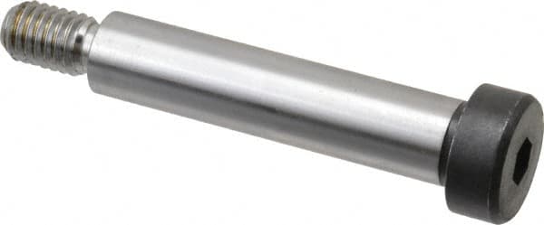 Holo-Krome - 1/2" Shoulder Diam x 2-1/4" Shoulder Length, 3/8-16 UNRC, Hex Socket Shoulder Screw - 8 Alloy Steel, Uncoated, 0.729 to 3/4" Head Diam - Makers Industrial Supply