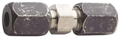 Made in USA - 2" OD, Grade 316Stainless Steel Union - 2-5/8" Hex, Comp x Comp Ends - Makers Industrial Supply