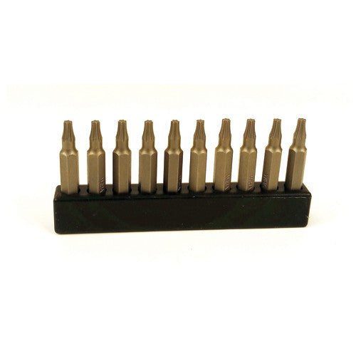 System 4 10 Pack Torx Micro Bits T10 × 28mm - Makers Industrial Supply