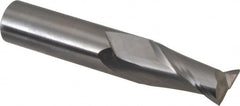 OSG - 16mm, 32mm LOC, 16mm Shank Diam, 89mm OAL, 2 Flute, Solid Carbide Square End Mill - Single End, Uncoated, Spiral Flute, 30° Helix, Centercutting, Right Hand Cut, Right Hand Flute, Series 402 - Makers Industrial Supply