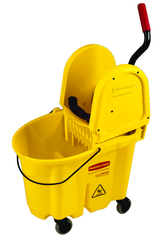 Mop Bucket & Wringer - #29538; 35 Quart Capacity - Makers Industrial Supply