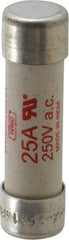 Cooper Bussmann - 250 VAC/VDC, 15 Amp, Fast-Acting Semiconductor/High Speed Fuse - 50.8mm OAL, 200 (RMS), 50 at DC kA Rating, 9/16" Diam - Makers Industrial Supply