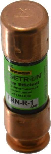 Cooper Bussmann - 125 VDC, 250 VAC, 1 Amp, Time Delay General Purpose Fuse - Fuse Holder Mount, 50.8mm OAL, 20 at DC, 200 (RMS) kA Rating, 9/16" Diam - Makers Industrial Supply