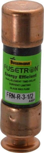 Cooper Bussmann - 125 VDC, 250 VAC, 3.5 Amp, Time Delay General Purpose Fuse - Fuse Holder Mount, 50.8mm OAL, 20 at DC, 200 (RMS) kA Rating, 9/16" Diam - Makers Industrial Supply