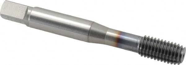 OSG - M8x1.25 Metric Coarse D9 Thread Limit Modified Bottoming Thread Forming Tap - Powdered Metal High Speed Steel, TiCN Finish, 2-23/32" OAL, 1-1/8" Thread Length, Right Hand Thread, Series EXOTAP NRT - Makers Industrial Supply