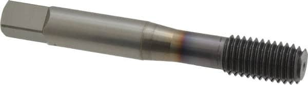 OSG - M10x1.50 Metric Coarse D6 Thread Limit Modified Bottoming Thread Forming Tap - Powdered Metal High Speed Steel, TiCN Finish, 2-15/16" OAL, 1-1/4" Thread Length, Right Hand Thread, Series EXOTAP NRT - Makers Industrial Supply