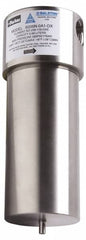 Parker - 1" Port, 12" High x 4" Wide, FRL Filter with Stainless Steel Bowl & Automatic Drain - 175 Max psi, 120°F Max - Makers Industrial Supply