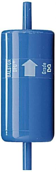 Parker - 1/4" Outlet, 125 Max psi, Inline Filters, Regulators & Lubricators - 14.6 CFM, Disposable Gas or Liquid Filter, 4-1/2" Long - Makers Industrial Supply