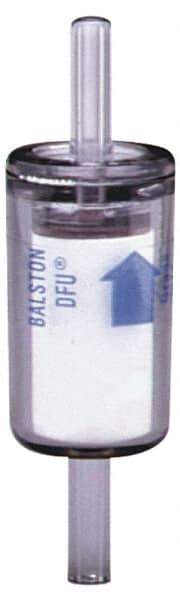 Parker - 1/4" Outlet, 125 Max psi, Inline Filters, Regulators & Lubricators - 6.6 CFM, Disposable Gas or Liquid Filter, 3-1/4" Long - Makers Industrial Supply