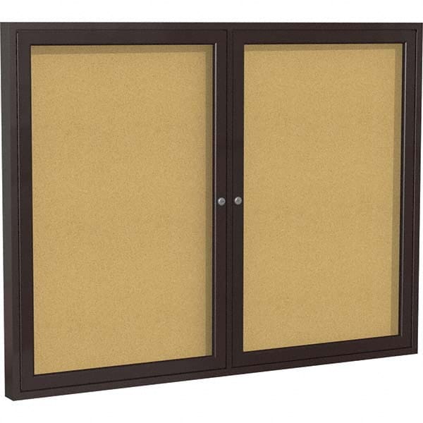 Ghent - Cork Bulletin Boards Style: Enclosed Cork Bulletin Boards Color: Natural Cork - Makers Industrial Supply