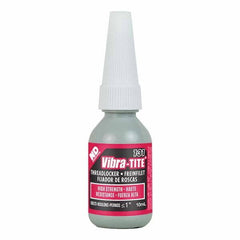 Vibra-Tite - 10 mL Bottle, Red, High Strength Threadlocker - Makers Industrial Supply