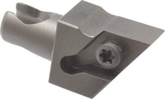 Kennametal - Right Hand Cut, Size KM12, DC.. Insert Compatiblity, External Modular Turning & Profiling Cutting Unit Head - 8mm Ctr to Cutting Edge, 20mm Head Length, Through Coolant, Series Screw-On - Makers Industrial Supply