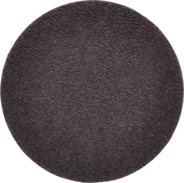 Norton - 2" Diam, 60 Grit Aluminum Oxide Adhesive PSA Disc - Coarse Grade, Brown, X Weighted Backing, Flexible - Makers Industrial Supply