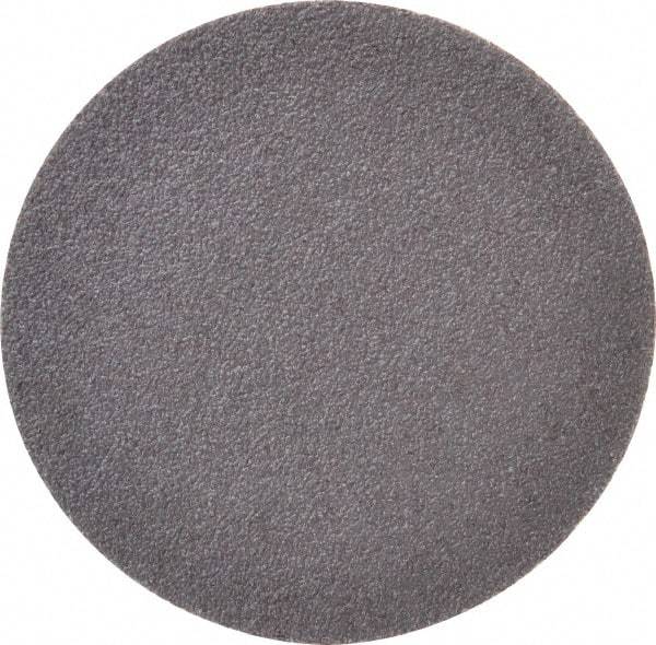 Norton - 5" Diam, 36 Grit Aluminum Oxide Adhesive PSA Disc - Very Coarse, Maroon, X Weighted Cloth Backing, Flexible - Makers Industrial Supply