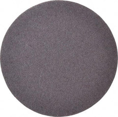 Norton - 8" Diam, 36 Grit Aluminum Oxide Adhesive PSA Disc - Very Coarse, Maroon, X Weighted Cloth Backing, Flexible - Makers Industrial Supply