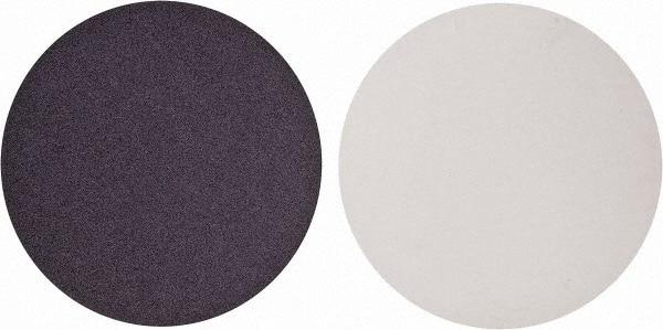 Norton - 10" Diam, 36 Grit Aluminum Oxide Adhesive PSA Disc - Very Coarse, Brown, X Weighted Cloth Backing, Flexible - Makers Industrial Supply