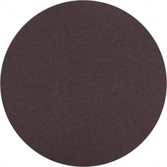 Norton - 10" Diam, 100 Grit Aluminum Oxide Adhesive PSA Disc - Medium Grade, Brown, X Weighted Backing, Flexible - Makers Industrial Supply