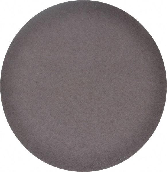 Norton - 12" Diam, 36 Grit Aluminum Oxide Adhesive PSA Disc - Very Coarse, Brown, X Weighted Cloth Backing, Flexible - Makers Industrial Supply