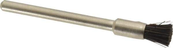 Weiler - 3/16" Brush Diam, Crimped, End Brush - 1/8" Diam Shank, 37,000 Max RPM - Makers Industrial Supply