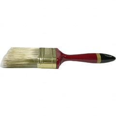 Weiler - 3" Flat Nylon/Polyester Varnish Brush - 3" Bristle Length, 7-1/8" Poly Foam Handle - Makers Industrial Supply