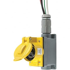 Hubbell Wiring Device-Kellems - GFCI Cords & Power Distribution Centers Mount Type: Wall Number of Outlets: 1 - Makers Industrial Supply