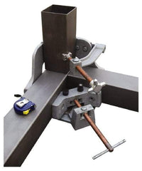 Strong Hand Tools - Fixed Angle, 3 Axes, 5.32" Long, 2-1/4" Jaw Height, 4-3/4" Max Capacity, Steel Angle & Corner Clamp - 90° Clamping Angle - Makers Industrial Supply