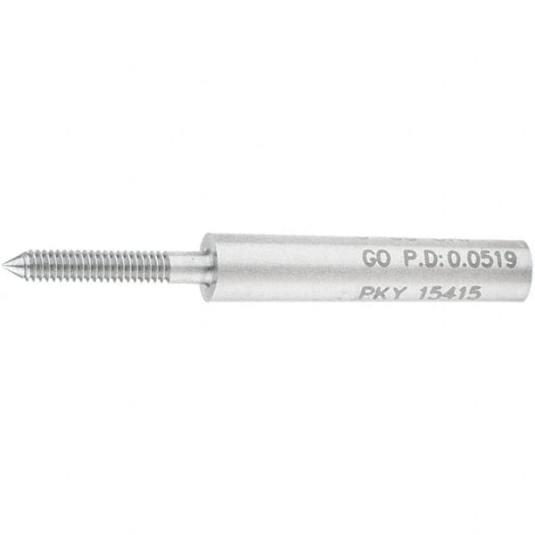 SPI - #0-80, Class 2B, 3B, Single End Plug Thread Go Gage - Steel, Size 000 Handle Not Included - Makers Industrial Supply