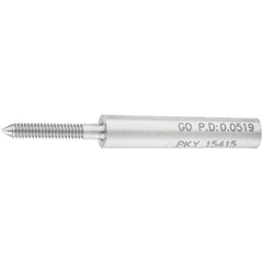 SPI - #0-80, Class 2B, 3B, Single End Plug Thread Go Gage - Steel, Size 000 Handle Not Included - Makers Industrial Supply