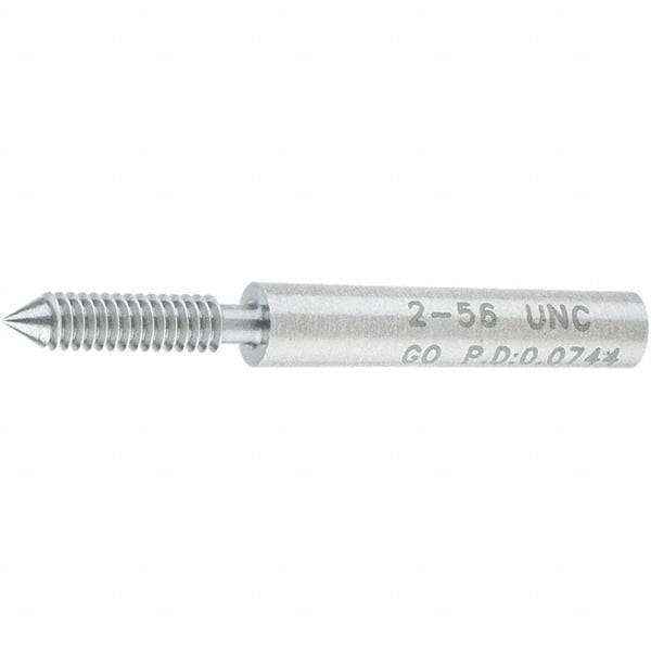 SPI - #2-56, Class 2B, 3B, Single End Plug Thread Go Gage - Steel, Size 000 Handle Not Included - Makers Industrial Supply