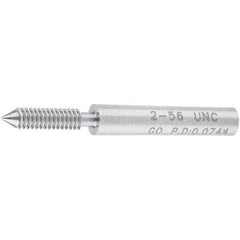 SPI - #2-56, Class 2B, 3B, Single End Plug Thread Go Gage - Steel, Size 000 Handle Not Included - Makers Industrial Supply