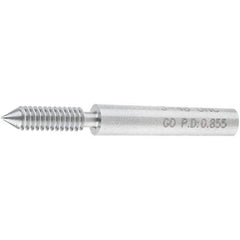 SPI - #3-48, Class 2B, 3B, Single End Plug Thread Go Gage - Steel, Size 000 Handle Not Included - Makers Industrial Supply