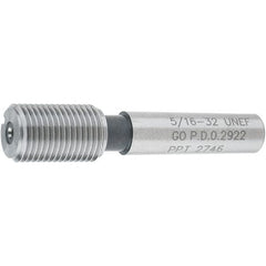 SPI - 5/16-32, Class 2B, 3B, Single End Plug Thread Go Gage - Steel, Size 1 Handle Not Included - Makers Industrial Supply