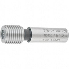 SPI - 3/8-24, Class 3B, Single End Plug Thread No Go Gage - Steel, Size 2 Handle Not Included - Makers Industrial Supply