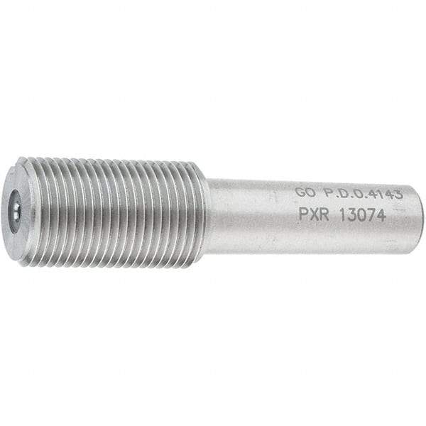 SPI - 7/16-28, Class 2B, 3B, Single End Plug Thread Go Gage - Steel, Size 2 Handle Not Included - Makers Industrial Supply