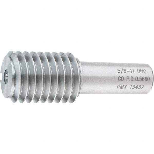 SPI - 5/8-11, Class 2B, 3B, Single End Plug Thread Go Gage - Steel, Size 3 Handle Not Included - Makers Industrial Supply