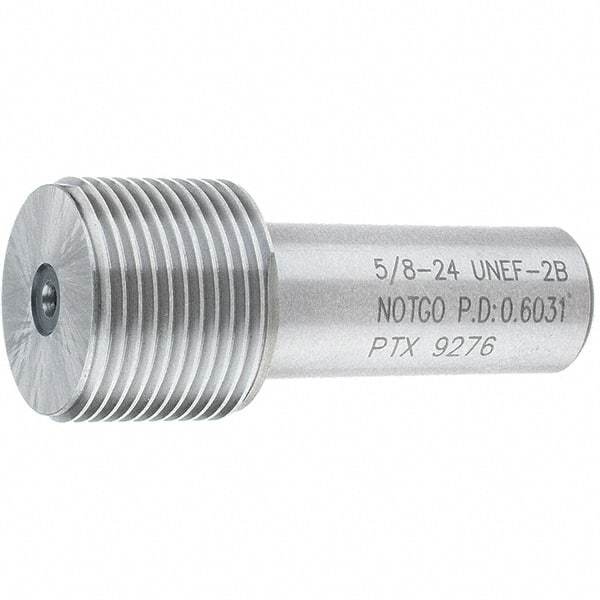 SPI - 5/8-24, Class 2B, Single End Plug Thread No Go Gage - Steel, Size 3 Handle Not Included - Makers Industrial Supply