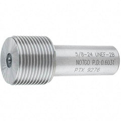 SPI - 5/8-24, Class 2B, Single End Plug Thread No Go Gage - Steel, Size 3 Handle Not Included - Makers Industrial Supply