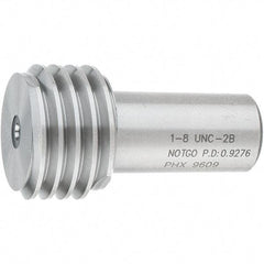 SPI - 1-8, Class 2B, Single End Plug Thread No Go Gage - Steel, Size 4 Handle Not Included - Makers Industrial Supply