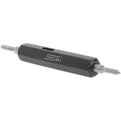 SPI - #1-72, Class 2B, Double End Plug Thread Go/No Go Gage - Steel, Size 000 Handle Included - Makers Industrial Supply