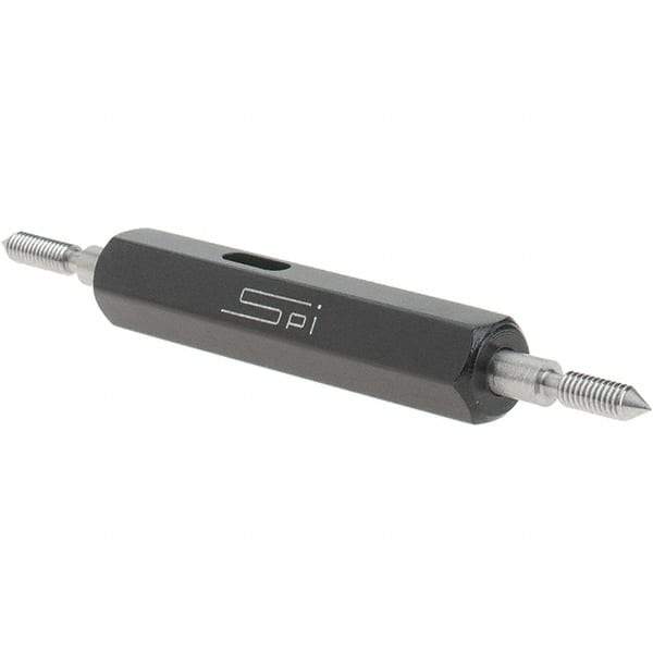 SPI - #3-56, Class 2B, Double End Plug Thread Go/No Go Gage - Steel, Size 000 Handle Included - Makers Industrial Supply