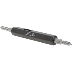 SPI - #4-40, Class 2B, Double End Plug Thread Go/No Go Gage - Steel, Size 00 Handle Included - Makers Industrial Supply