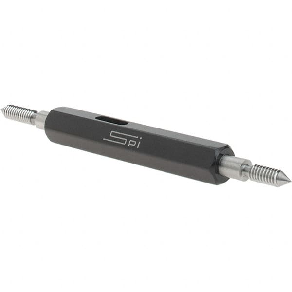 SPI - #5-40, Class 2B, Double End Plug Thread Go/No Go Gage - Steel, Size 00 Handle Included - Makers Industrial Supply