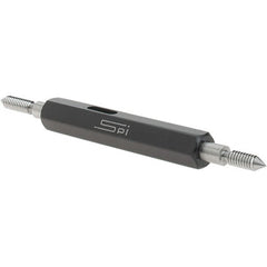 SPI - #5-40, Class 2B, Double End Plug Thread Go/No Go Gage - Steel, Size 00 Handle Included - Makers Industrial Supply