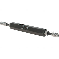 SPI - #8-36, Class 2B, Double End Plug Thread Go/No Go Gage - Steel, Size 0 Handle Included - Makers Industrial Supply