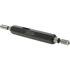 SPI - #8-36, Class 3B, Double End Plug Thread Go/No Go Gage - Steel, Size 0 Handle Included - Makers Industrial Supply