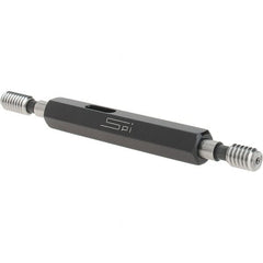 SPI - #12-24, Class 2B, Double End Plug Thread Go/No Go Gage - Steel, Size 0 Handle Included - Makers Industrial Supply